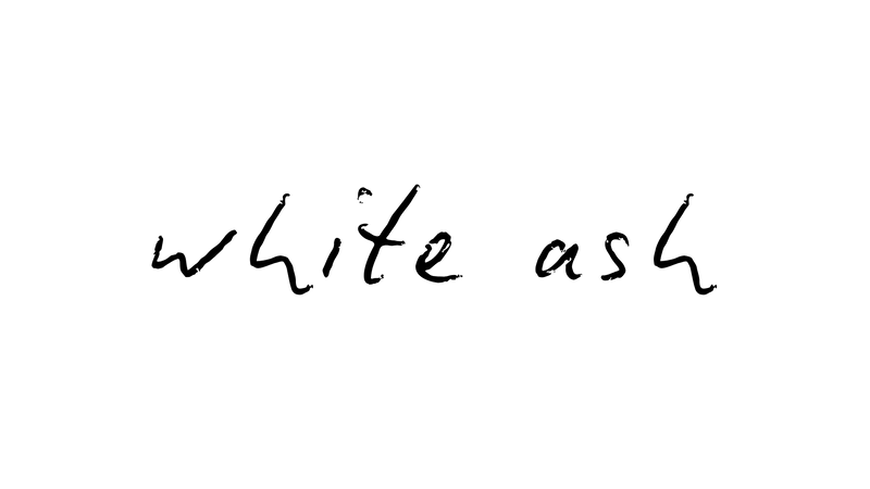 WHITE ASH DISPLAY